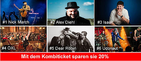 Musiksommer 2026  -  KOMBITICKET
