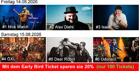 Musiksommer 2026  -  EARLY BIRD